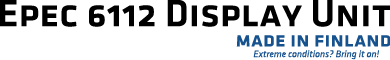 EPEC 6112 Display Unit 카탈로그